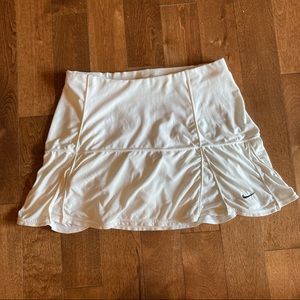 Nike White Tennis Skirt